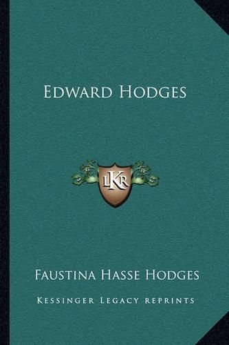 Cover image for Edward Hodges