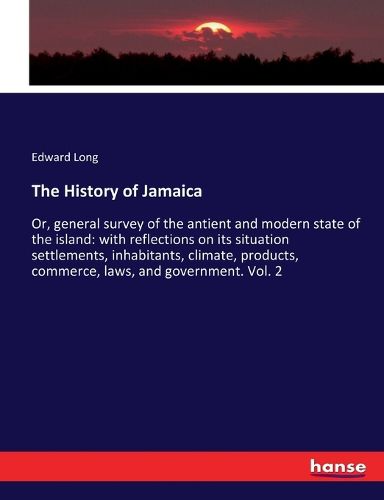 Cover image for The History of Jamaica