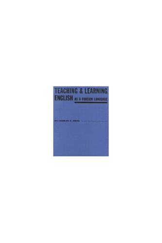 Cover image for Teaching and Learning English as a Foreign Language