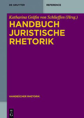 Cover image for Handbuch Juristische Rhetorik