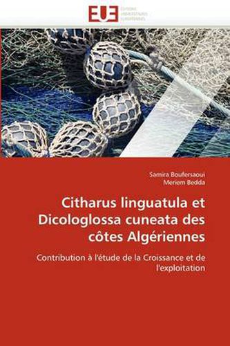 Cover image for Citharus Linguatula Et Dicologlossa Cuneata Des C Tes Alg Riennes