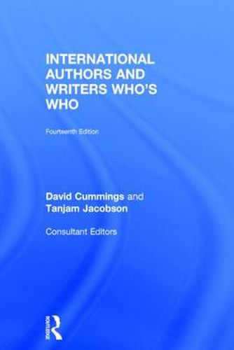 Cover image for Intl Whos Who Authors 1995