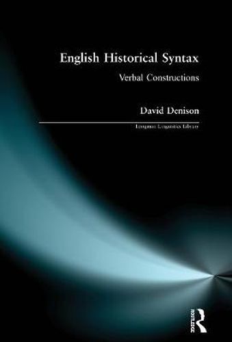 Cover image for English Historical Syntax