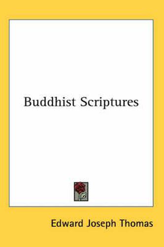 Cover image for Buddhist Scriptures