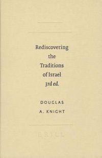 Cover image for Rediscovering the Traditions of Israel: 3rd ed.