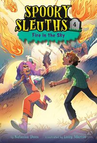 Cover image for Spooky Sleuths #4: Fire in the Sky