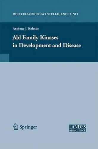Cover image for Abl Family Kinases in Development and Disease