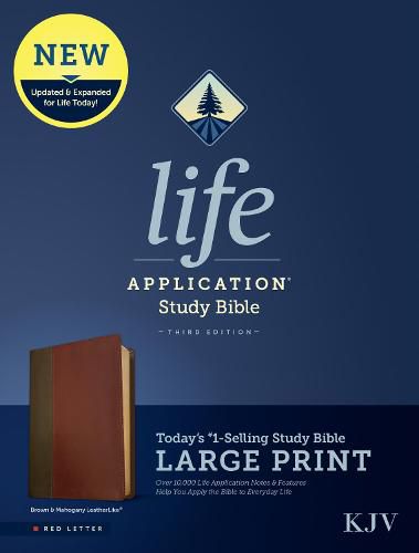 Cover image for KJV Life Application Study Bible, Third Edition, Large Print