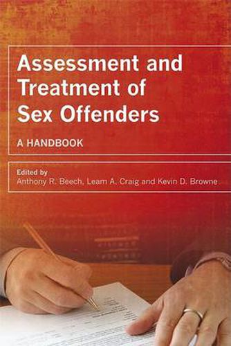 Cover image for Assessment and Treatment of Sex Offenders: A Handbook