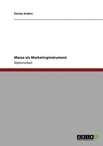 Cover image for Messe als Marketinginstrument