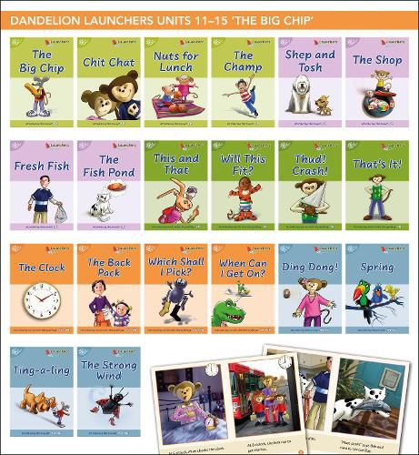 Cover image for Phonic Books Dandelion Launchers Units 11-15 (Two-letter spellings ch, th, sh, ck, ng)