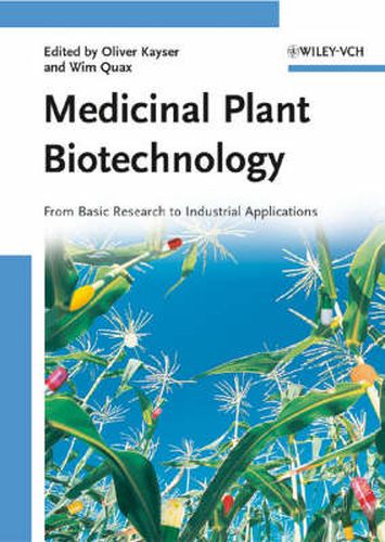 Cover image for Medicinal Plant Biotechnology: From Basic Research to Industrial Applications