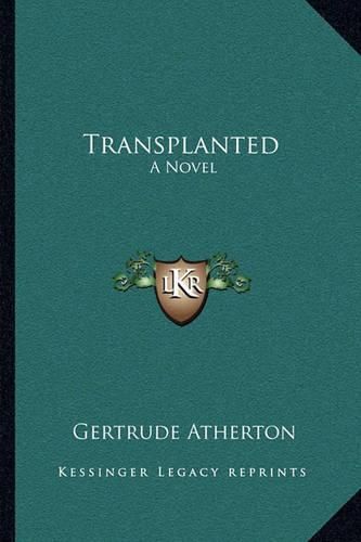 Cover image for Transplanted