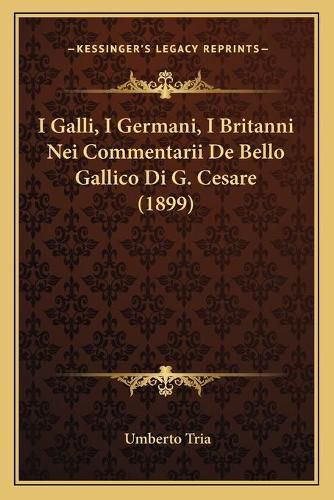 Cover image for I Galli, I Germani, I Britanni Nei Commentarii de Bello Gallico Di G. Cesare (1899)