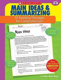Cover image for 35 Reading Passages for Comprehension: Main Ideas & Summarizing: 35 Reading Passages for Comprehension