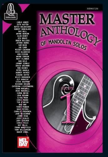 Cover image for Master Anthology Of Mandolin Solos: Volume 1