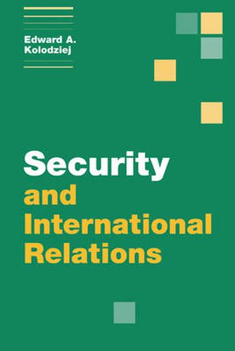 Cover image for Security and International Relations