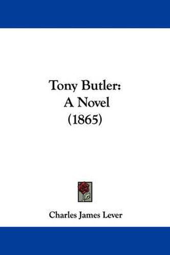 Cover image for Tony Butler: A Novel (1865)