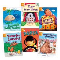 Cover image for Learn at Home:Star Reading Orange Level Pack (5 fiction and 1 non-fiction book)