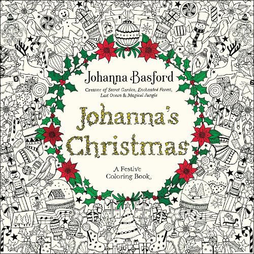 Cover image for Johanna's Christmas: A Festive Coloring Book for Adults