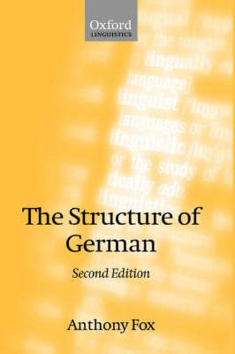 Cover image for The Structure of German