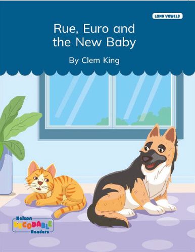 Cover image for Rue, Euro and the New Baby (Long Vowels Alternative Spellings)