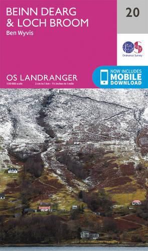 Cover image for Beinn Dearg & Loch Broom, Ben Wyvis