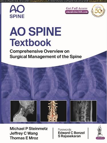 Cover image for AO Spine Textbook: Comprehensive Overview on Surgical Management of the Spine
