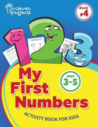 Cover image for My first numbers activity book for Pre-K and Kindergarten kids age 3-5