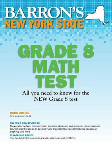 Cover image for New York State Grade 8 Math Test