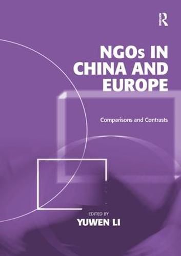 Cover image for NGOs in China and Europe: Comparisons and Contrasts