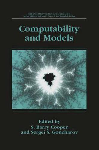 Cover image for Computability and Models: Perspectives East and West