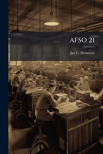 Cover image for Afso 21