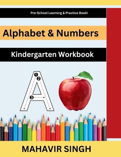 Cover image for Alphabet & Numbers: Kindergarten Workbook (Edition2)