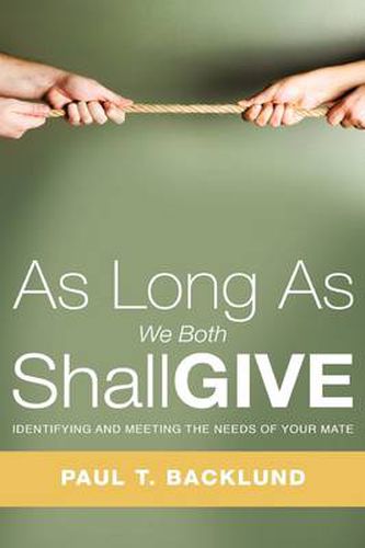 Cover image for As Long As We Both Shall Give