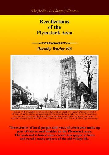 Cover image for Recollections of the Plymstock Area