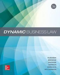 Cover image for Loose-Leaf Dynamic Business Law