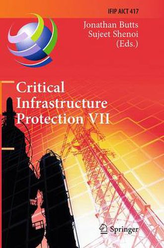 Cover image for Critical Infrastructure Protection VII: 7th IFIP WG 11.10 International Conference, ICCIP 2013, Washington, DC, USA, March 18-20, 2013, Revised Selected Papers