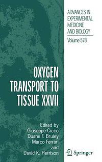 Cover image for Oxygen Transport to Tissue XXVII