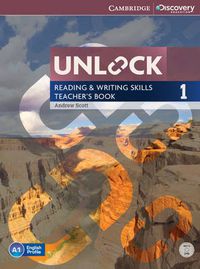Cover image for Unlock Level 1 Reading and Writing Skills Teacher's Book with DVD