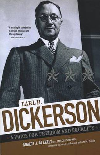 Cover image for Earl B. Dickerson: A Voice for Freedom and Equality