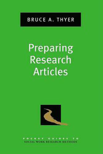 Cover image for Preparing Research Articles