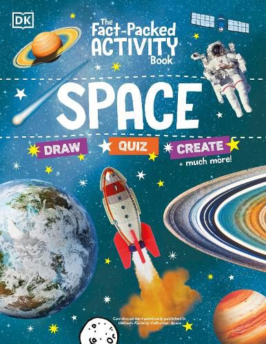 Cover image for The Fact-Packed Activity Book: Space: With More Than 50 Activities, Puzzles, and More!