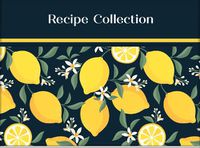 Cover image for Recipe Collection - Recipe Card Collection Tin (Lemons)