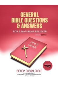 Cover image for General Bible Questions.& Answers