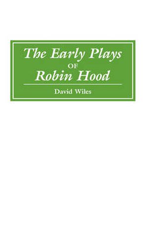 Cover image for The Early Plays of Robin Hood