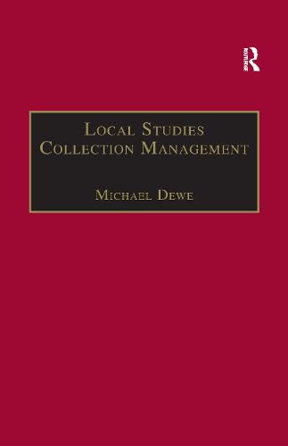 Cover image for Local Studies Collection Management