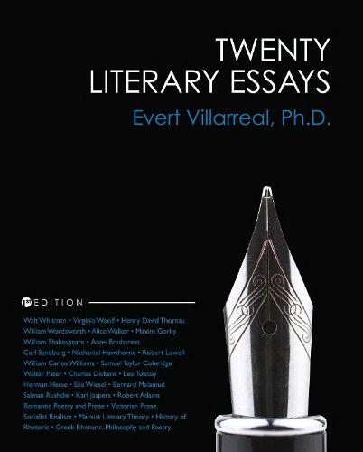 Cover image for Twenty Literary Essays