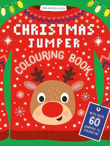Cover image for The Christmas Jumper Colouring Book