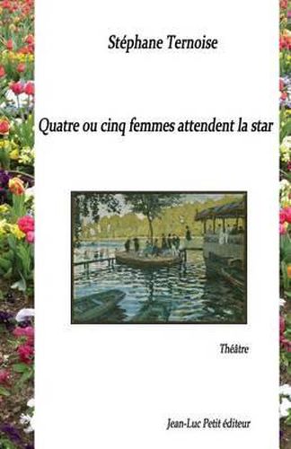 Quatre ou cinq femmes attendent la star